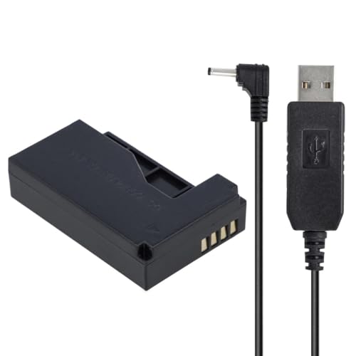 DC-Kuppler + USB-Adapter Set - kompatibel mit Canon DR-E15 - LP-E12 DC-Kuppler + USB-Adapter Set - kompatibel mit Canon DR-E15 - LP-E12 von kj-vertrieb
