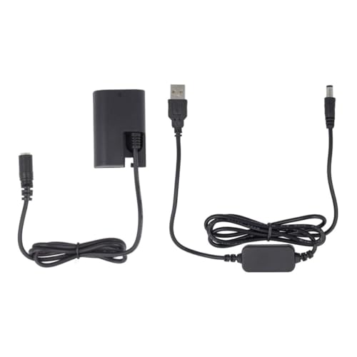 DC-Kuppler + USB Adapter Set - kompatibel mit Canon DR-E6 - LP-E6 DC-Kuppler + USB Adapter Set - kompatibel mit Canon DR-E6 - LP-E6 von kj-vertrieb