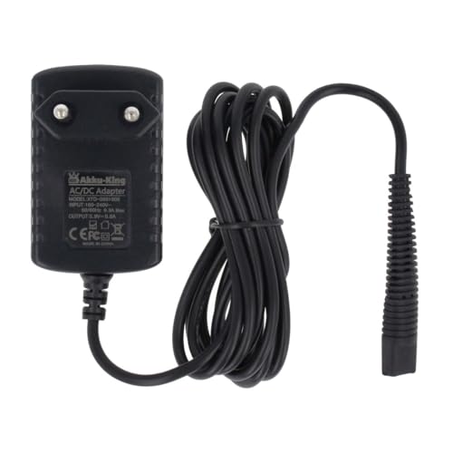 Ladegerät 100V-240V für Braun Rasierer Series 1, Series 5, Cruzer 6 Beard Head 5418 - ersetzt 5683, 5690, 5751 - Output 6V Ladegerät 100V-240V für Braun Rasierer Series 1, Series 5, Cruzer 6 Beard Head 5418 - ersetzt 5683, 5690, 5751 - Output 6V von kj-vertrieb