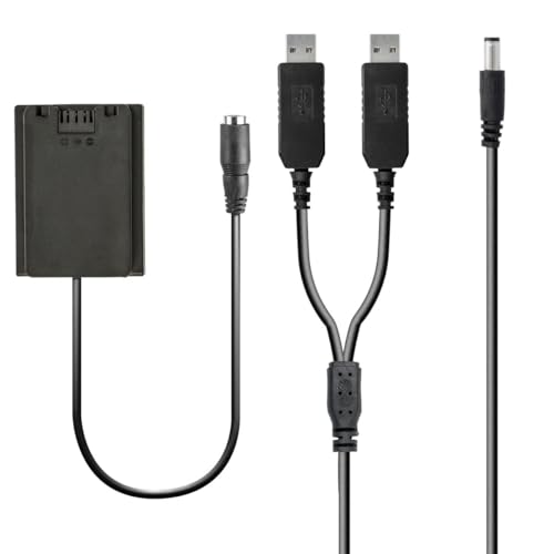 USB-Netzteil 5V auf 8V inkl. DC-Kuppler, Akkuadapter kompatibel mit Sony NP-FZ100 - ersetzt NP-FZ100 - Ermöglicht den Betrieb von Kamera Sony Alpha A7, A7R 3, A9 via Powerbank USB-Netzteil 5V auf 8V inkl. DC-Kuppler, Akkuadapter kompatibel mit Sony NP-FZ100 - ersetzt NP-FZ100 - Ermöglicht den Betrieb von Kamera Sony Alpha A7, A7R 3, A9 via Powerbank von kj-vertrieb