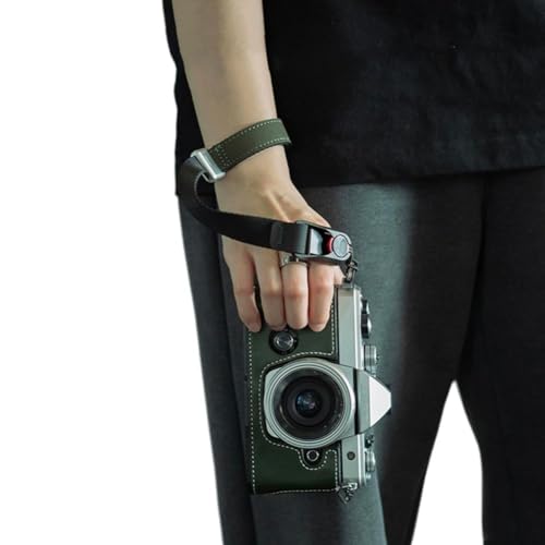 Kameratasche für Olympus OM-3 mit Griff, Leder, Kameratasche, Schutz für Olympus OM-3, echtes Foto, Schultergurt, Handgelenk-Leder Kameratasche für Olympus OM-3 mit Griff, Leder, Kameratasche, Schutz für Olympus OM-3, echtes Foto, Schultergurt, Handgelenk-Leder von kkiuop