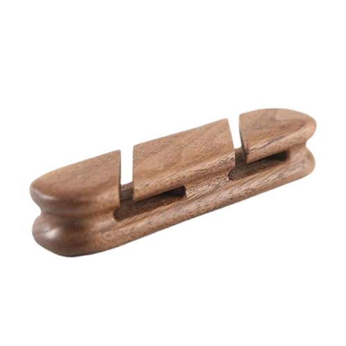Selbstklebender Kabel-Organizer aus Holz für Büro, Schreibtisch, Kopfhörer, Handy, Datenkabel, Multifunktions-Aufwickler von kkiuop
