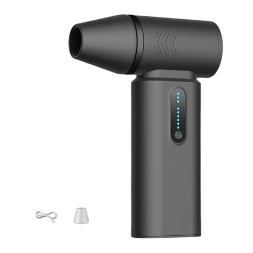 kkiuop Komprimierter Staubwedel, wiederaufladbarer, kabelloser elektrischer Gebläse, Turbo-Ventilator, Handgebläse, 3 Gänge, min. kabellos, verstellbar kkiuop Komprimierter Staubwedel, wiederaufladbarer, kabelloser elektrischer Gebläse, Turbo-Ventilator, Handgebläse, 3 Gänge, min. kabellos, verstellbar von kkiuop