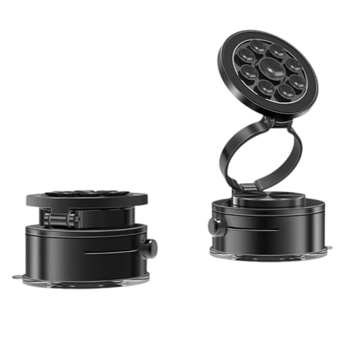 kkiuop Vakuum-Saugnapf-Handy-Tastenschalter, faltbarer und drehbarer Ständer, Glas-Wandhalterung, M4N5, Handy für Auto-Schreibtisch von kkiuop