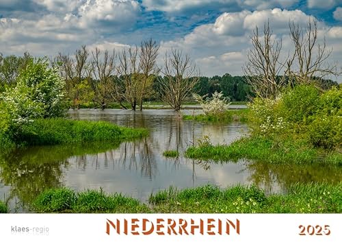 Niederrhein 2025 Bildkalender A4 Spiralbindung von klaes regio Fotoverlag