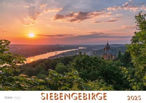 Siebengebirge 2025 Bildkalender A4 quer, spiralgebunden von klaes regio Fotoverlag