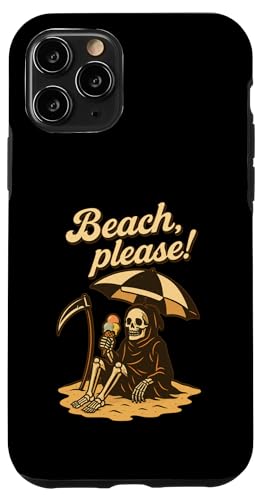 Beach, please! – Sensenmann im Urlaubsmodus Hülle für iPhone 11 Pro Beach, please! – Sensenmann im Urlaubsmodus Hülle für iPhone 11 Pro von klamottn