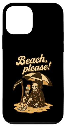 Beach, please! – Sensenmann im Urlaubsmodus Hülle für iPhone 12 mini Beach, please! – Sensenmann im Urlaubsmodus Hülle für iPhone 12 mini von klamottn