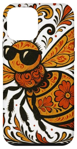 Coole Biene im Blumenflow Hülle für iPhone 12 mini von klamottn