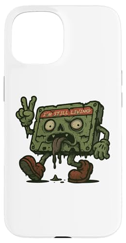 I’m Still Living Zombie-Kassette mit Kultfaktor Hülle für iPhone 15 I’m Still Living Zombie-Kassette mit Kultfaktor Hülle für iPhone 15 von klamottn