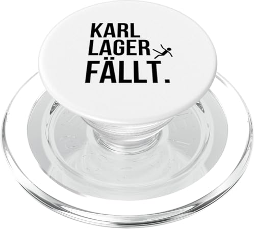 Karl Lager fällt. PopSockets PopGrip für MagSafe von klamottn