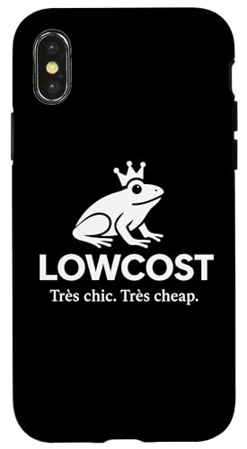 Lowcost - Trés chic. Trés cheap. Hülle für iPhone X/XS Lowcost - Trés chic. Trés cheap. Hülle für iPhone X/XS von klamottn