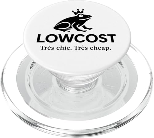Lowcost - Trés chic. Trés cheap. PopSockets PopGrip für MagSafe von klamottn