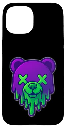 Meltdown-Bär Hülle für iPhone 15 von klamottn
