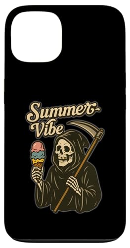 Summer Vibe mit Sensenmann Eis statt Ernst Hülle für iPhone 13 Summer Vibe mit Sensenmann Eis statt Ernst Hülle für iPhone 13 von klamottn