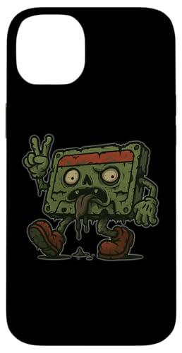 Zombie-Kassette mit Attitüde Hülle für iPhone 14 Plus Zombie-Kassette mit Attitüde Hülle für iPhone 14 Plus von klamottn