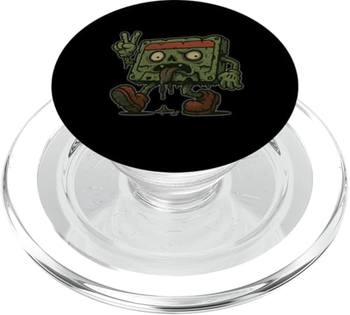 Zombie-Kassette mit Attitüde PopSockets PopGrip für MagSafe von klamottn