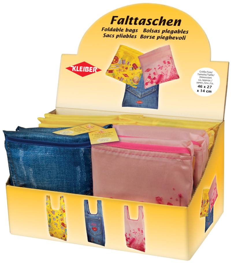KLEIBER Falttaschen, 24er Display von kleiber
