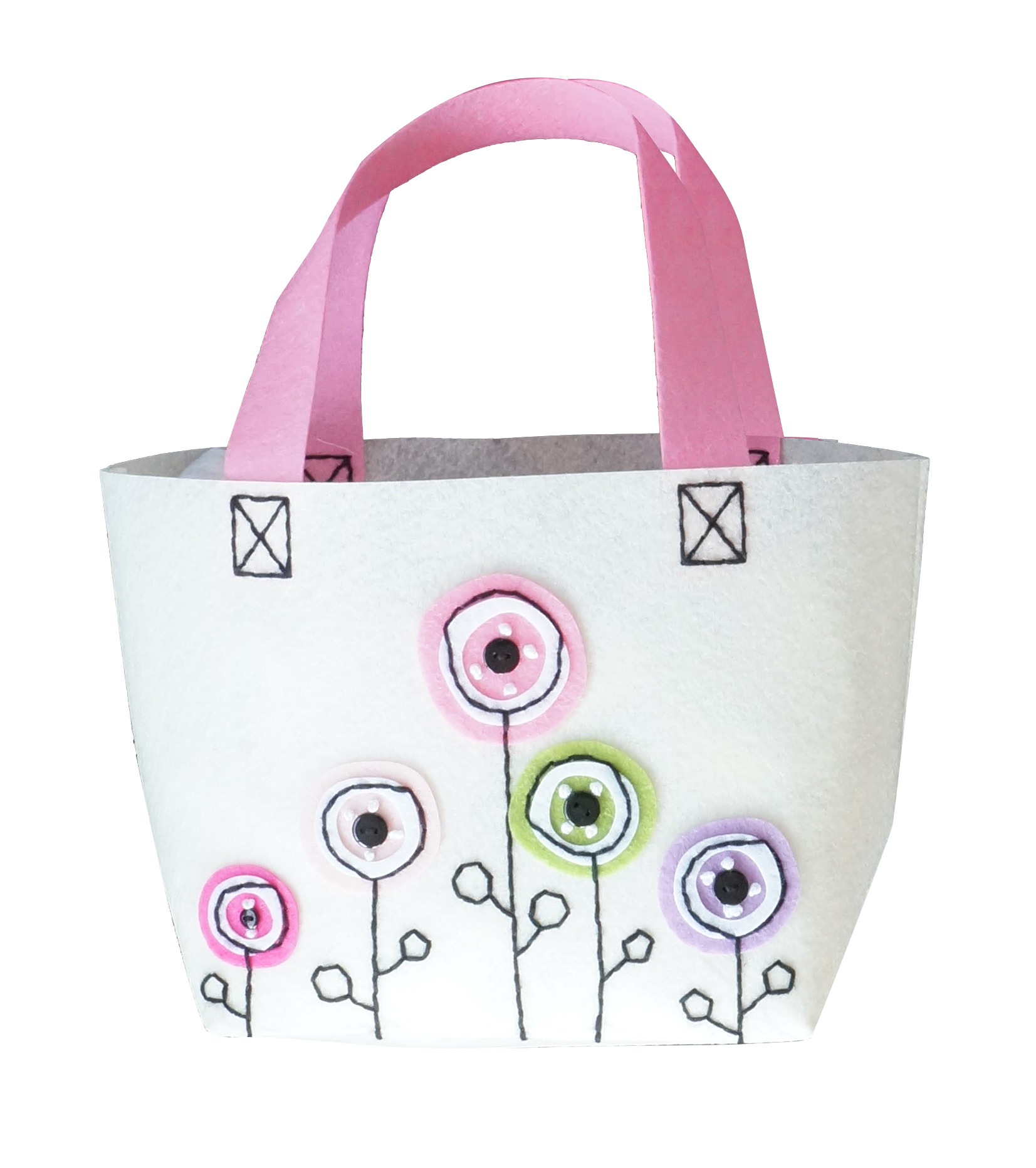 KLEIBER Filz-Nähset Tasche Blumenwiese KLEIBER Filz-Nähset Tasche Blumenwiese von kleiber