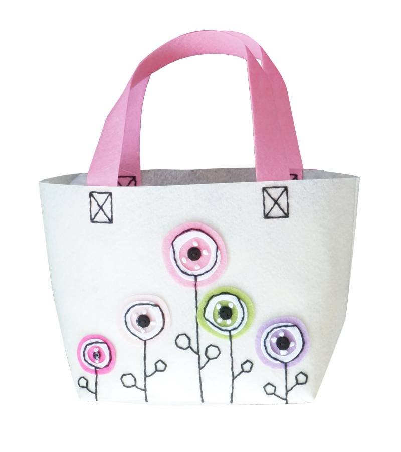KLEIBER Filz-Nähset Tasche Blumenwiese von kleiber