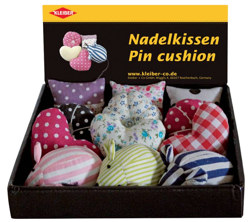 KLEIBER Nadelkissen, 12er Display von kleiber