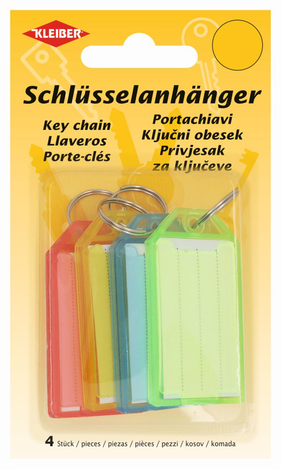 KLEIBER Schlüsselanhänger, farbig sortiert von kleiber