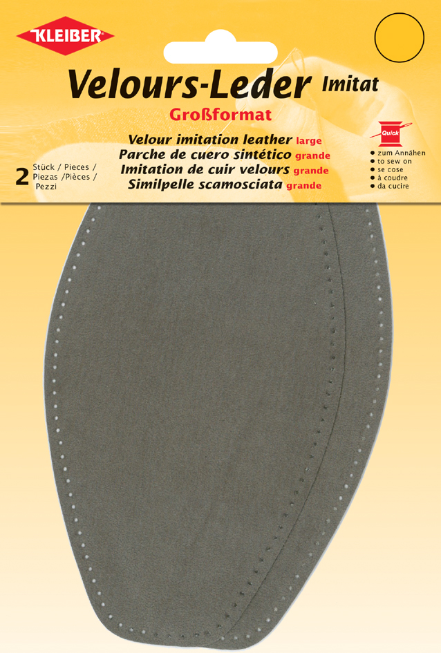 KLEIBER Velour-Leder-Imitat, 95 x 185 mm, taupe KLEIBER Velour-Leder-Imitat, 95 x 185 mm, taupe von kleiber