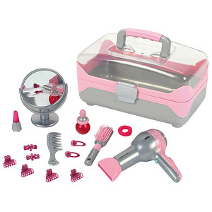 klein Spielzeug-Frisierkoffer 5862 grau, pink von klein