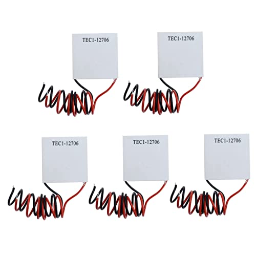 Thermoelektrischer Kühler Peltier Peltier Platte 12V TEC1-12706 Halbleiter-Wärmelkühlmodul 40x40 mm 5pcSthermoelektrikum Thermoelektrischer Kühler Peltier Peltier Platte 12V TEC1-12706 Halbleiter-Wärmelkühlmodul 40x40 mm 5pcSthermoelektrikum von klxgMM