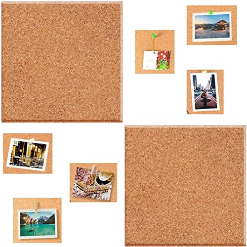 klxgMM 2 Stück Korktafel, Kork Pinnwand, selbstklebend, 30 x 30 cm, selbstklebend, für Büro, Schule, Küche, Heimdekoration klxgMM 2 Stück Korktafel, Kork Pinnwand, selbstklebend, 30 x 30 cm, selbstklebend, für Büro, Schule, Küche, Heimdekoration von klxgMM