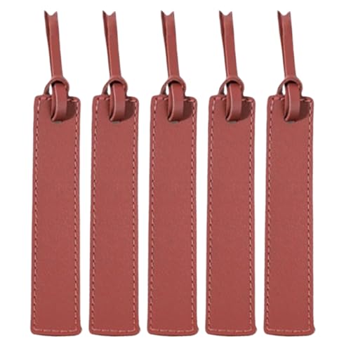 kokdid 5 handgefertigte Leder-Lesezeichen im Vintage-Stil mit traditionellen Quasten, Lesezeichen, Seitenteiler für Buchliebhaber kokdid 5 handgefertigte Leder-Lesezeichen im Vintage-Stil mit traditionellen Quasten, Lesezeichen, Seitenteiler für Buchliebhaber von kokdid