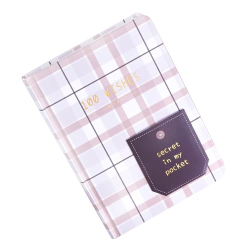 kokdid Buntes Notizbuch, kleine Notizblöcke, Taschennotizblock, Hardcover, Memo-Papier-Notizblöcke mit hartem und dickem Einband von kokdid