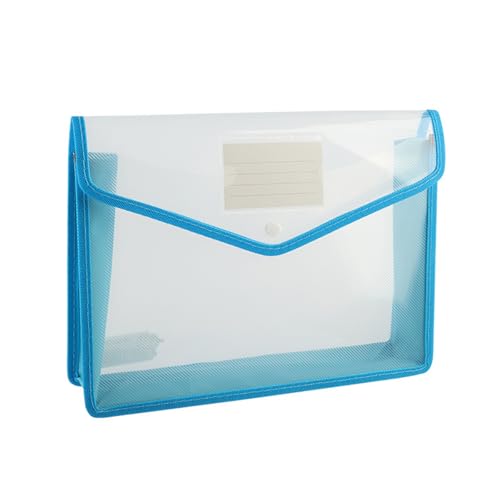 kokdid Dokumentenmappe, horizontal/vertikal, mit Druckknopfverschluss, wasserabweisend, für Büro von kokdid