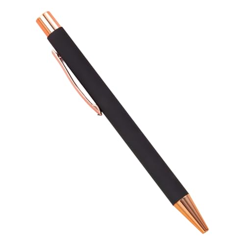 kokdid Druckkugelschreiber, 1,0 mm, Metall-Kugelschreiber, schwarze Tinte, Schreibwarenstift für Studenten, Lehrer kokdid Druckkugelschreiber, 1,0 mm, Metall-Kugelschreiber, schwarze Tinte, Schreibwarenstift für Studenten, Lehrer von kokdid