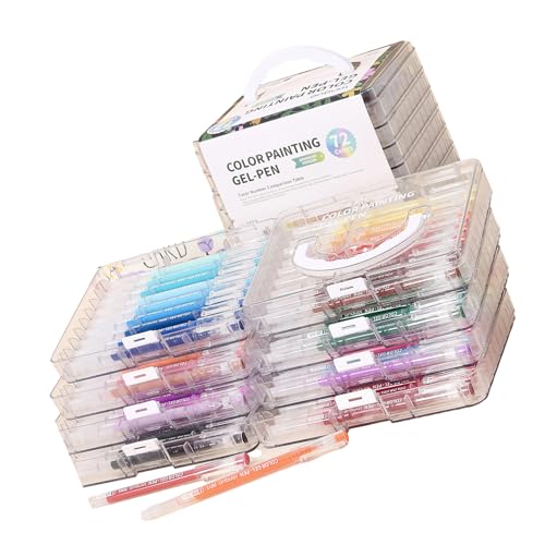 kokdid Farbiger Gelschreiber, 45/72/99, mehrfarbiger Journaling-Stift, 0,6 mm Nadelspitze für Farbkodierung, Scrapbooking, Kunst, Zeichnen kokdid Farbiger Gelschreiber, 45/72/99, mehrfarbiger Journaling-Stift, 0,6 mm Nadelspitze für Farbkodierung, Scrapbooking, Kunst, Zeichnen von kokdid