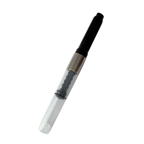 kokdid Füllfederhalter-Tinten-Konverter, 2,6 mm oder 3,4 mm Bohrungsdurchmesser, rotierender Füllfederhalter-Tinten-Konverter für gleichmäßiges Schreiben von kokdid