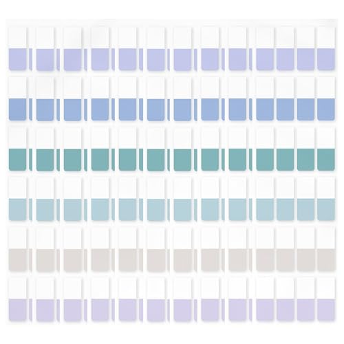 kokdid Haftnotizen, Indexe, Seitenmarkierungen, kleine Datei-Tabs, Lesezeichen, leuchtende Farben, Seitenindexe, Aufkleber, beschreibbare Etiketten von kokdid