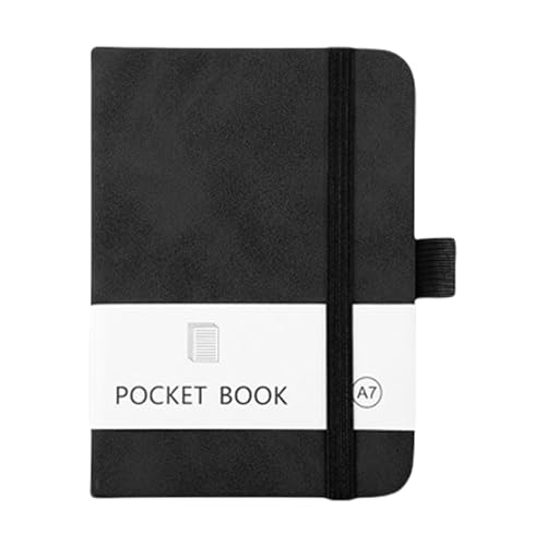 kokdid Kleines Hardcover-Notizbuch, 200 Seiten, liniert, Leder, Tagebuch, Taschennotizblöcke, 148 x 213 mm, zum Schreiben von Tagebüchern von kokdid