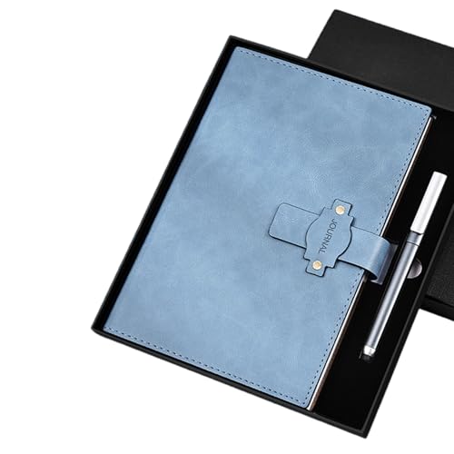kokdid Leder-Tagebuch, Notizbuch mit 224 Seiten, 143 x 213 mm, liniert, Hardcover, Notizbuch zum Schreiben, Tagebuch, Notizen von kokdid