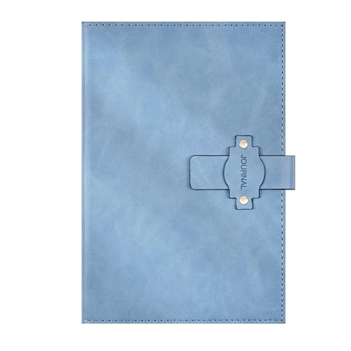 kokdid Leder-Tagebuch, Notizbuch mit 224 Seiten, 143 x 213 mm, liniert, Hardcover, Notizbuch zum Schreiben, Tagebuch, Notizen von kokdid