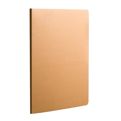 kokdid Softcover-Notizbuch, 68 Seiten, unliniert, Tagebuch zum Schreiben, Skizzieren, Mind Map, Basic-Notizbuch, Skizzenbuch für Büro, Schule von kokdid