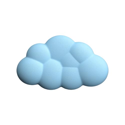 kokdid Tastatur-Handgelenkauflage in Wolkenform, ergonomische Gaming-Tastatur-Pad, Textur für Gaming, Büro und Tippen von kokdid