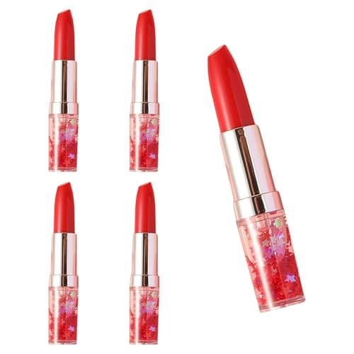 kokdid Textmarker, Lippenstift-Form, Textmarker, fluoreszierender Stift, Textmarker, Set, Schulbedarf für Planer, 5 Stück kokdid Textmarker, Lippenstift-Form, Textmarker, fluoreszierender Stift, Textmarker, Set, Schulbedarf für Planer, 5 Stück von kokdid