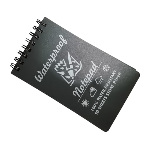 kokdid Wasserdichte Notizbücher Praktisches Taschennotizbuch Kleine Notizblöcke Spiralen Linierte Seiten Feld Notizblock für Outdoor Büro kokdid Wasserdichte Notizbücher Praktisches Taschennotizbuch Kleine Notizblöcke Spiralen Linierte Seiten Feld Notizblock für Outdoor Büro von kokdid