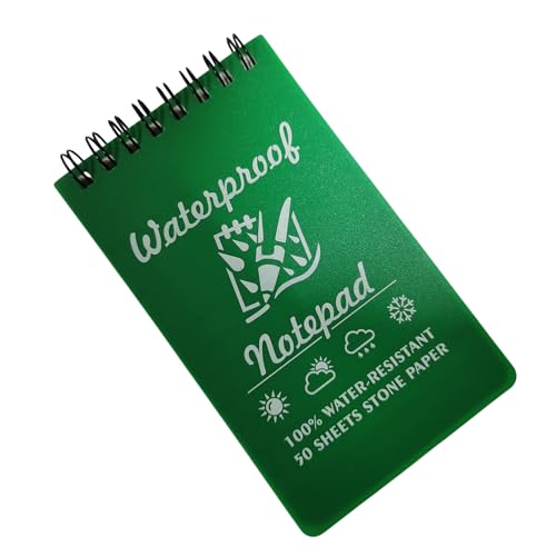 kokdid Wasserdichte Notizbücher Praktisches Taschennotizbuch Kleine Notizblöcke Spiralen Linierte Seiten Feld Notizblock für Outdoor Büro kokdid Wasserdichte Notizbücher Praktisches Taschennotizbuch Kleine Notizblöcke Spiralen Linierte Seiten Feld Notizblock für Outdoor Büro von kokdid