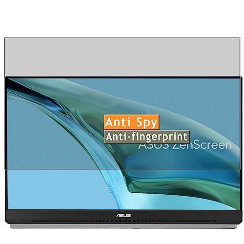 Vaxson Anti Spy Schutzfolie kompatibel mit ASUS ZenScreen MB249C 23.8" Monitor Display folie folien Displayschutzfolie （ nicht Panzer Schutz Glas folie SchutzGlas nicht PanzerGlas ） von kompatibel mit ASUS ZenScreen MB249C