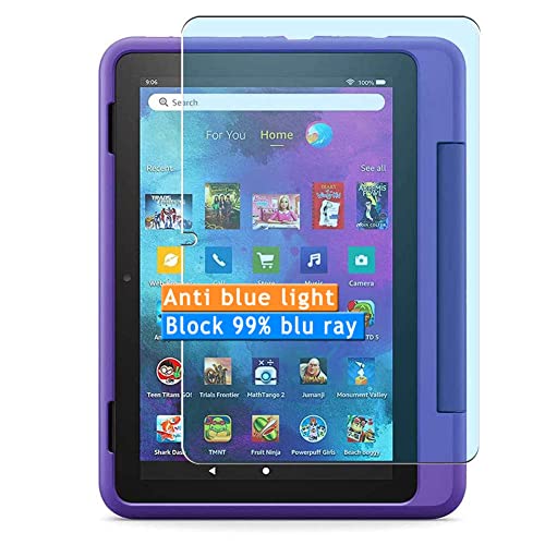 Vaxson 2 Stück Anti Blaulicht Schutzfolie kompatibel mit Fire HD 8 Kids Pro tablet 2021 8" Bluelight folie folien Displayschutzfolie （ nicht Panzer Schutz Glas folie SchutzGlas nicht PanzerGlas ） von kompatibel mit Amazon Fire HD 8 Kids Pro 2021