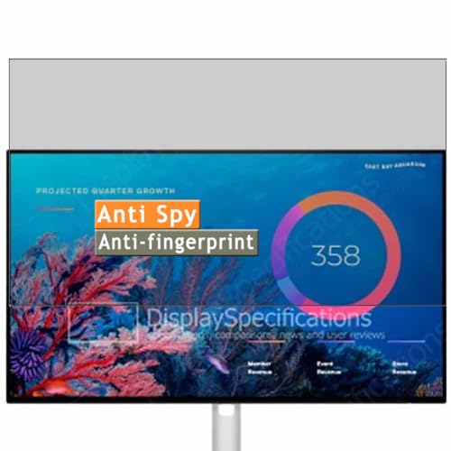 Vaxson Anti Spy Schutzfolie kompatibel mit Dell U2424HE U2424H 23.8" Monitor Display folie folien Displayschutzfolie （ nicht Panzer Schutz Glas folie SchutzGlas nicht PanzerGlas ） von kompatibel mit Dell U2424HE U2424H