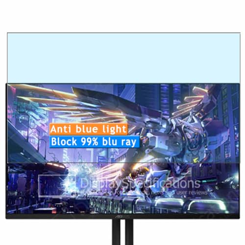 Vaxson 2 Stück Anti Blaulicht Schutzfolie kompatibel mit Gigabyte AORUS FO32U2 FO32U2P 31.5" Monitor Bluelight folie folien Displayschutzfolie （ nicht Panzer Schutz Glas folie nicht PanzerGlas ） von kompatibel mit Gigabyte AORUS FO32U2 FO32U2P