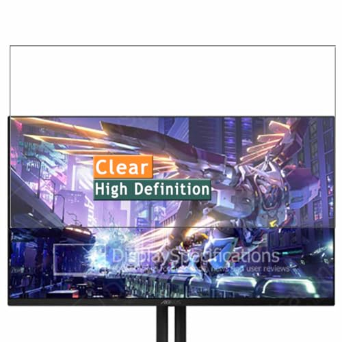 Vaxson 3 Stück Schutzfolie kompatibel mit Gigabyte AORUS FO32U2 FO32U2P 31.5" Monitor Display folie folien Displayschutzfolie （ nicht Panzer Schutz Glas folie SchutzGlas nicht PanzerGlas ） Update von kompatibel mit Gigabyte AORUS FO32U2 FO32U2P